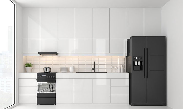 جلوگیری از نفوذ آب به دیوار و کف با قرنیز صفحه کابینت